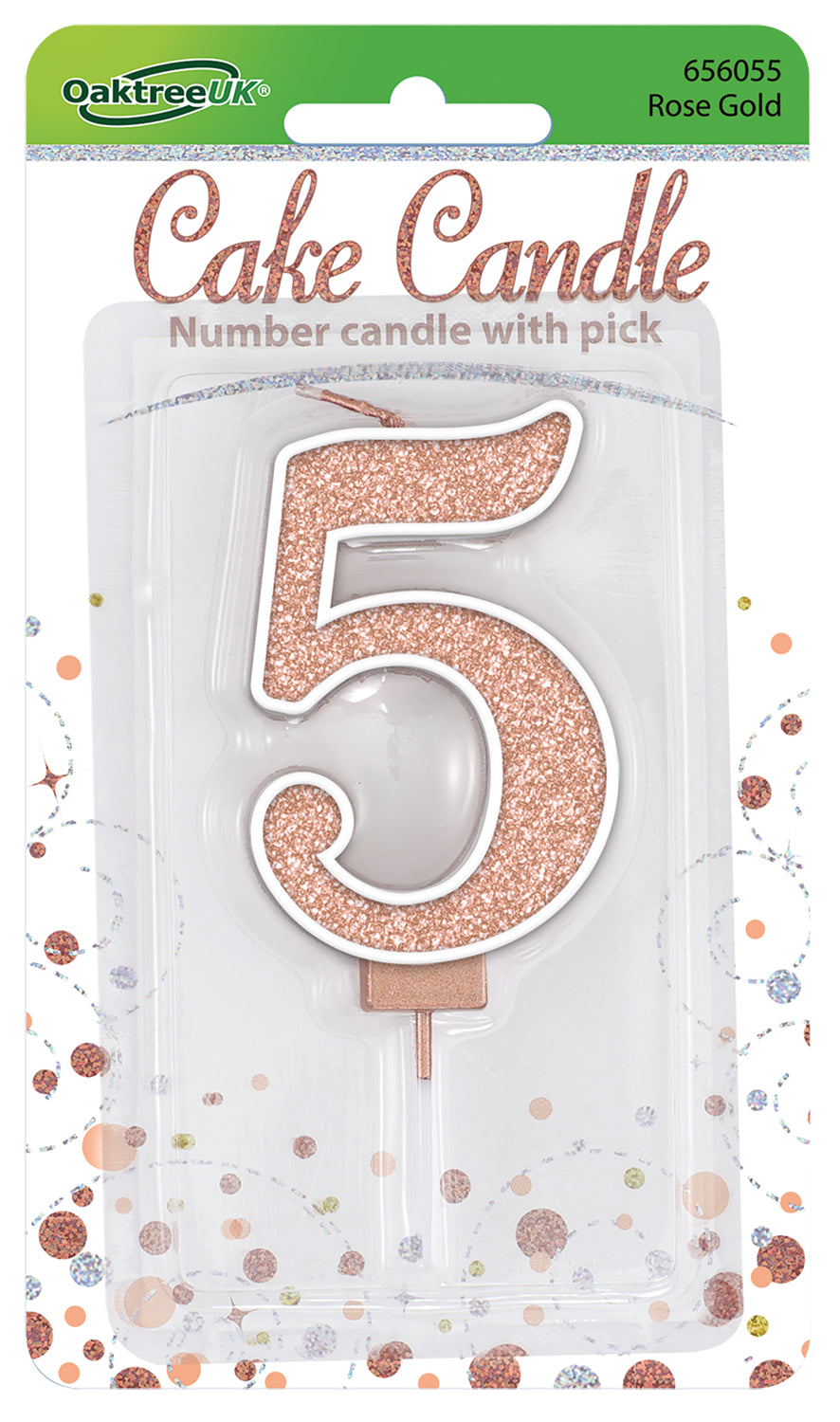 Fizz No.5 Candle 7.5cm R/Gold