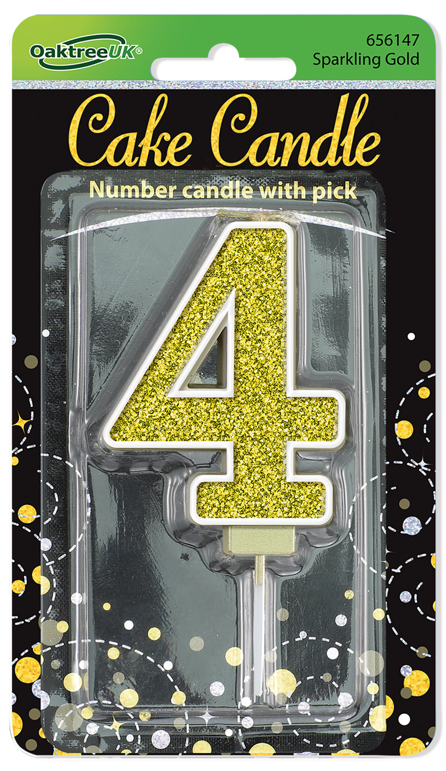 Fizz No.4 Candle 7.5cm Gold