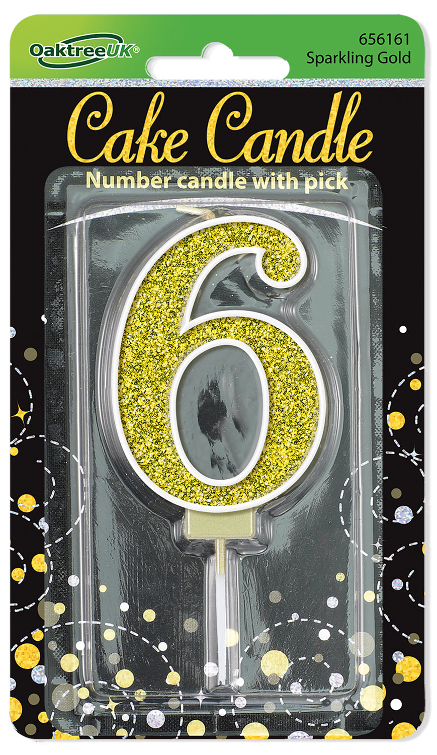 Fizz No.6 Candle 7.5cm Gold