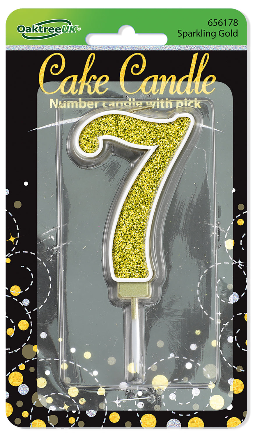 Fizz No.7 Candle 7.5cm Gold
