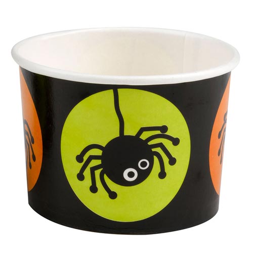 Happy Halloween Treat Tubs 8pk
