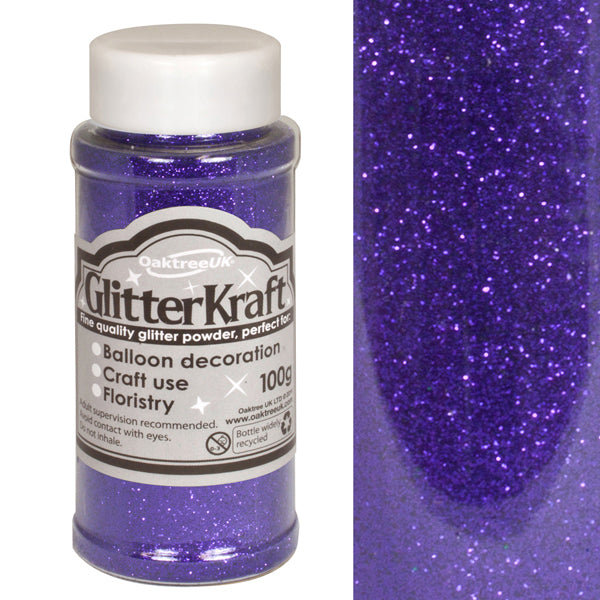 Fine Glitter Purple 100g