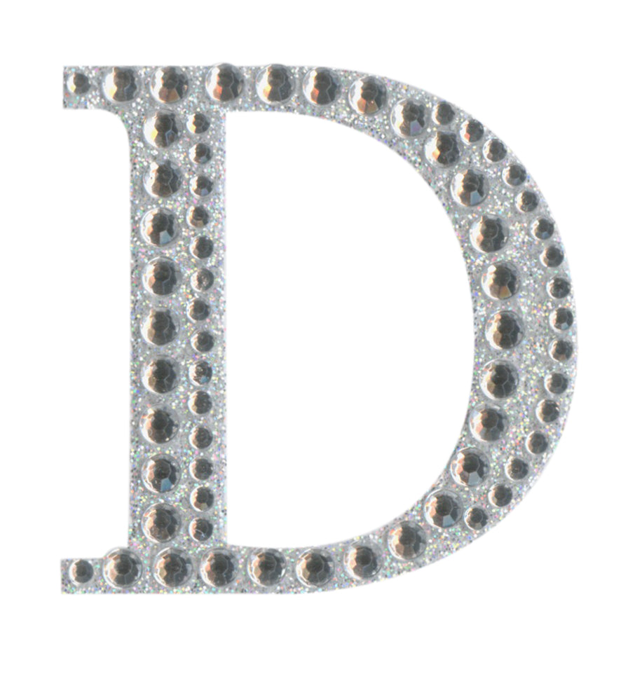 Sticker Letter D 50mm Irridesc