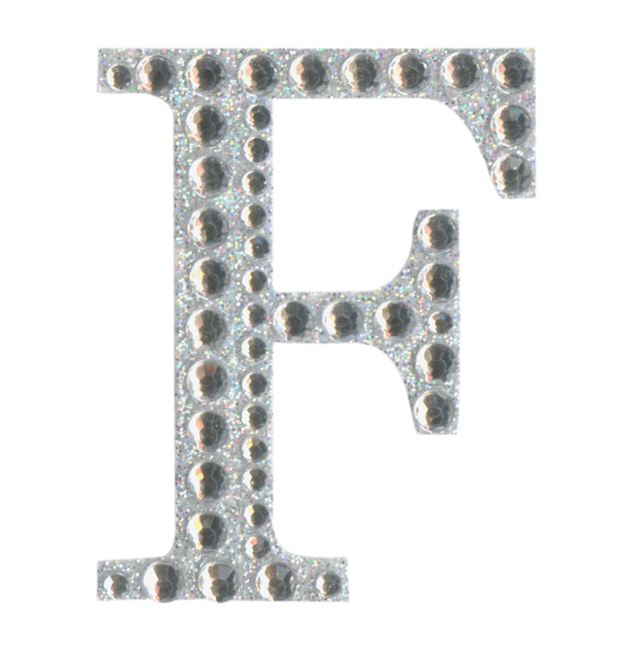 Sticker Letter F 50mm Irridesc