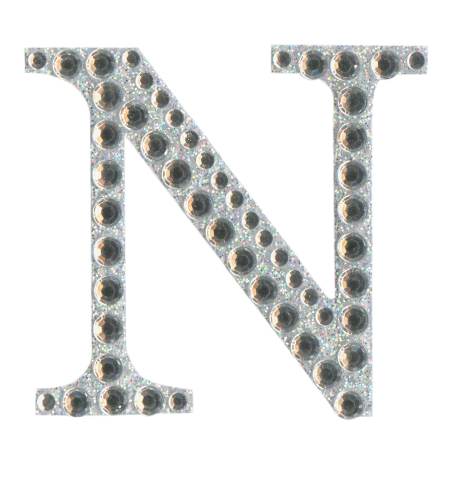 Sticker Letter N 50mm Irridesc