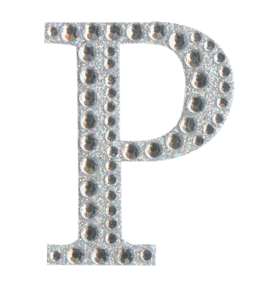 Sticker Letter P 50mm Irridesc