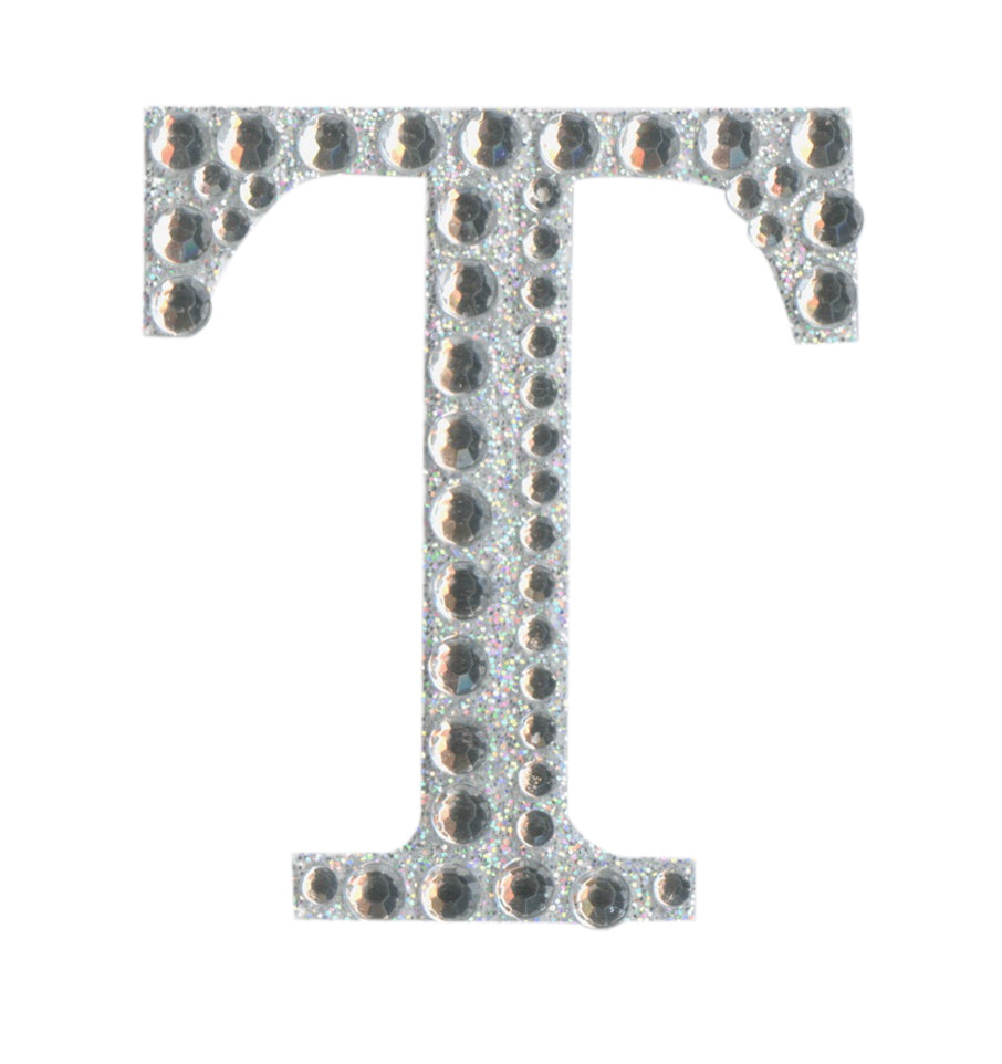 Sticker Letter T 50mm Irridesc