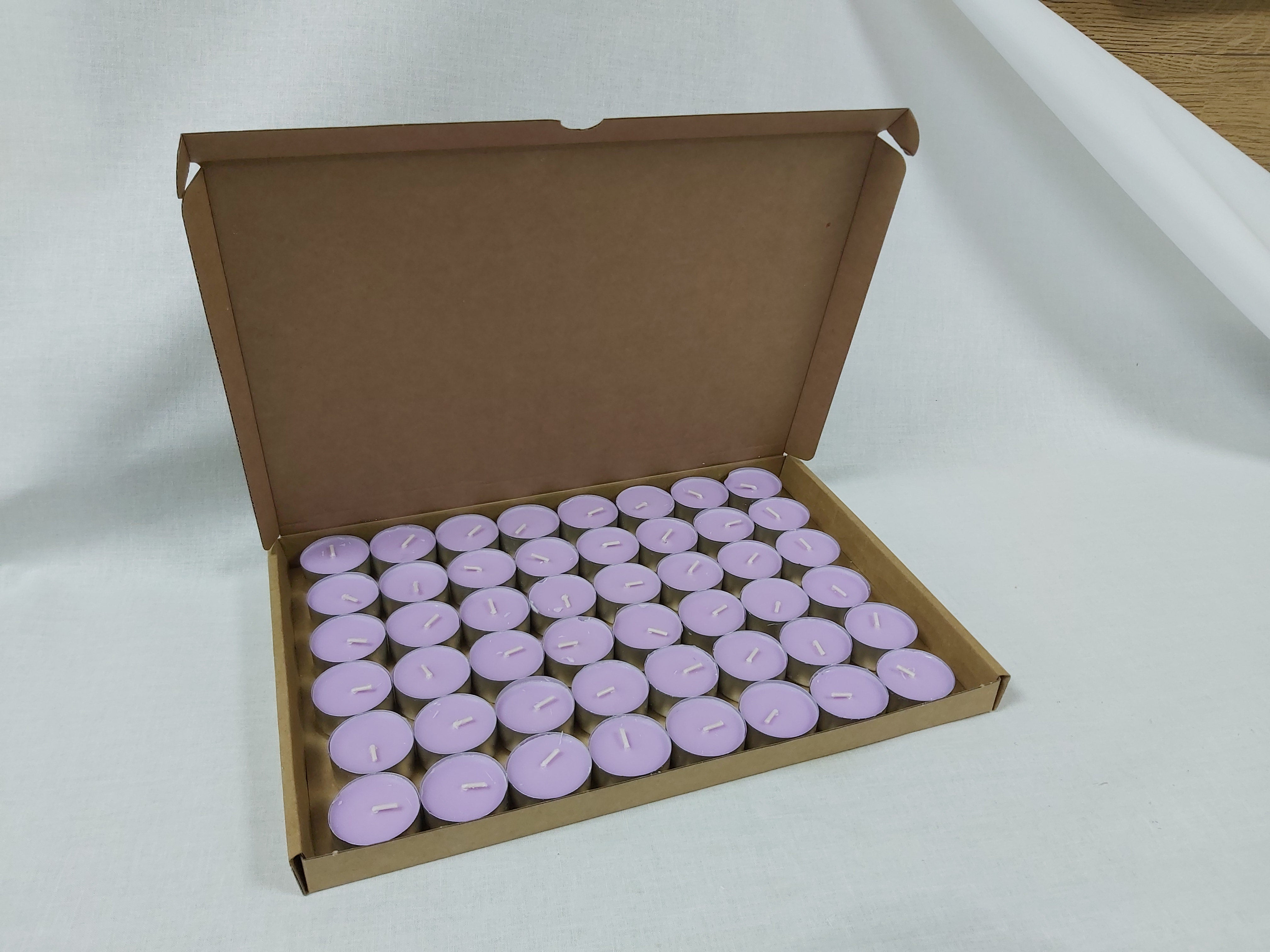 Lavender Tealights Pack of 48