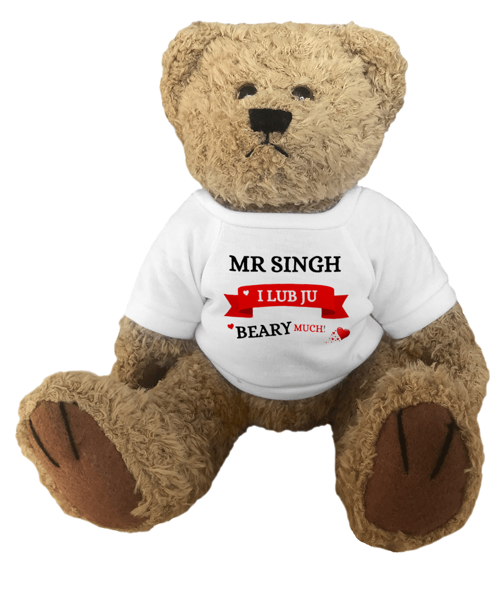 Teddy Bear LUB JU BEARY MUCH - Mr Singh