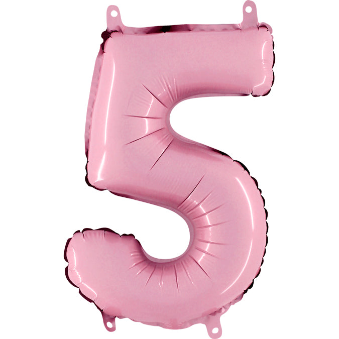 Num 5 PastelPink 14"AirBalloon