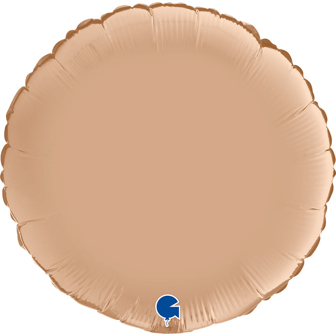 Satin Nude 18" Round Balloon