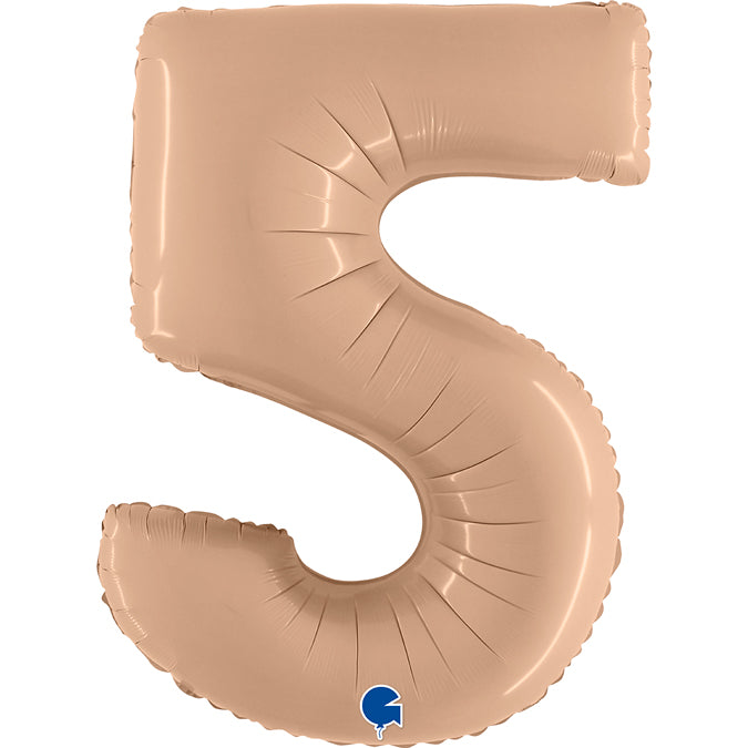Num 5 Satin Nude 40" Balloon