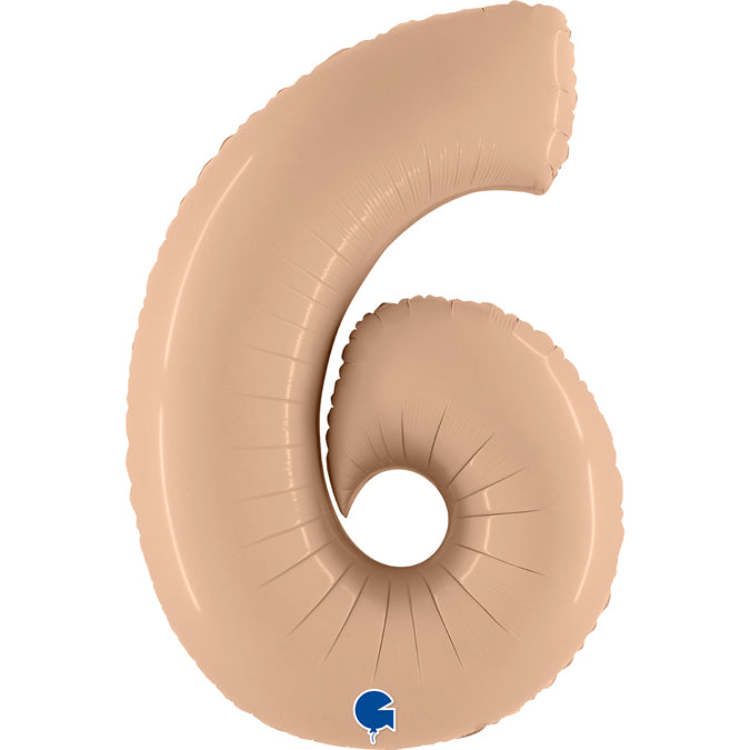 Num 6 Satin Nude 40" Balloon
