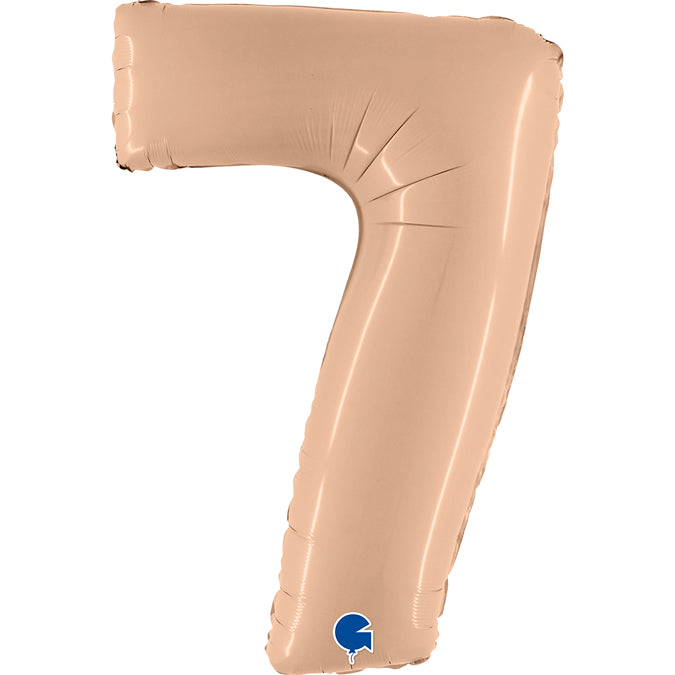 Num 7 Satin Nude 40" Balloon