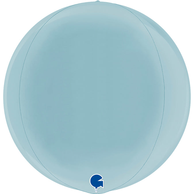 Globe 15" Pastel Blue 4D