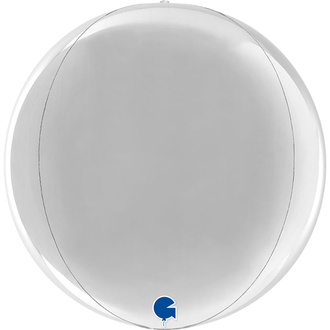 Globe 11" Silver 4D
