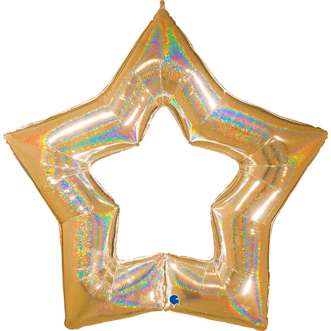 Linky Star Glitter Gold
