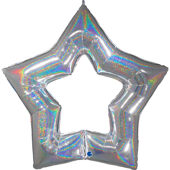 Linky Star Glitter Silver