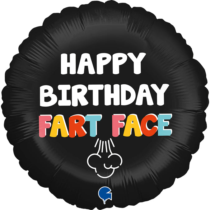 Happy Birthday Fart Face 18"
