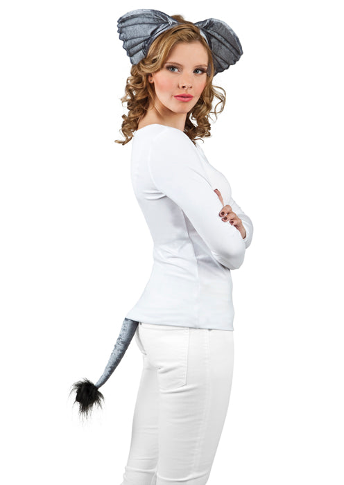 Elephant set - headband & tail