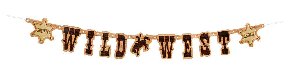 Wild West Letter Banner