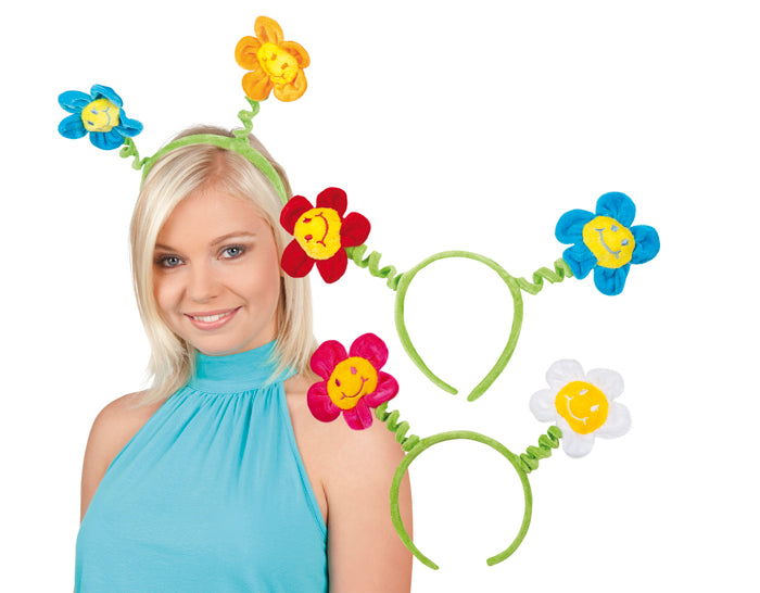 1x Happy Flowers Headband