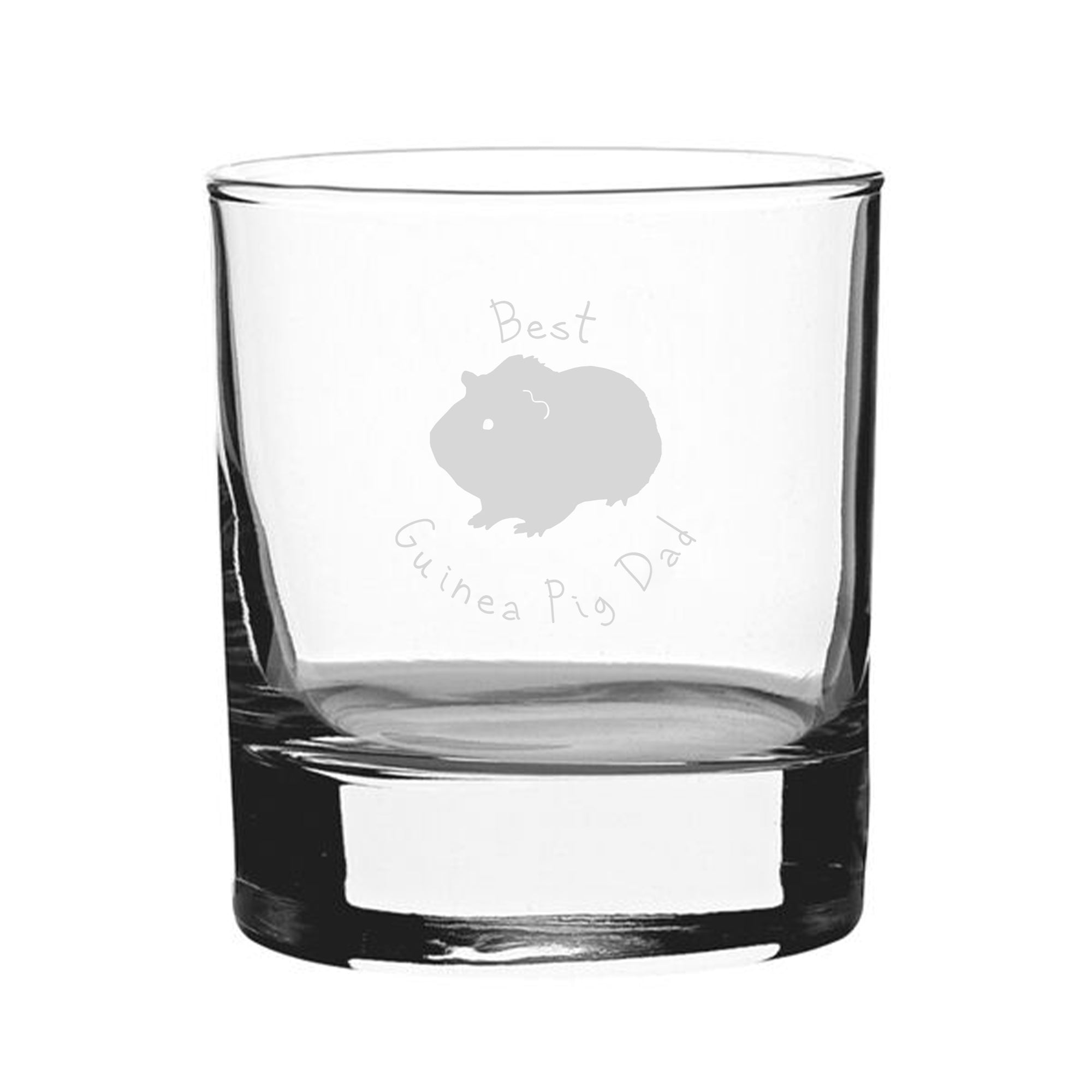 Best Guinea Pig Mum - Engraved Novelty Whisky Tumbler Image 2