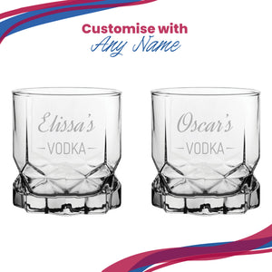 Personalised Engraved Novelty Vodka Future Tumbler with 'Name's Vodka' Design Image 5