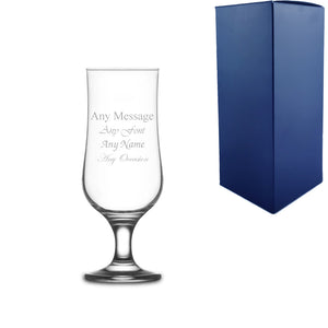 Engraved 385ml Nevakar Stemmed Beer Glass With Gift Box Image 1