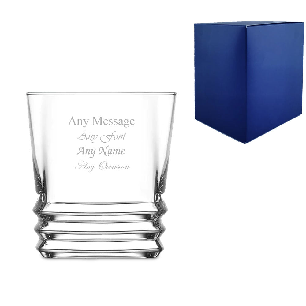 Engraved 190ml Elegan Water Tumbler With Gift Box Image 1