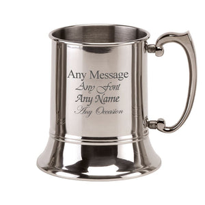 Engraved 17oz Stainless Steel Tankard Image 2