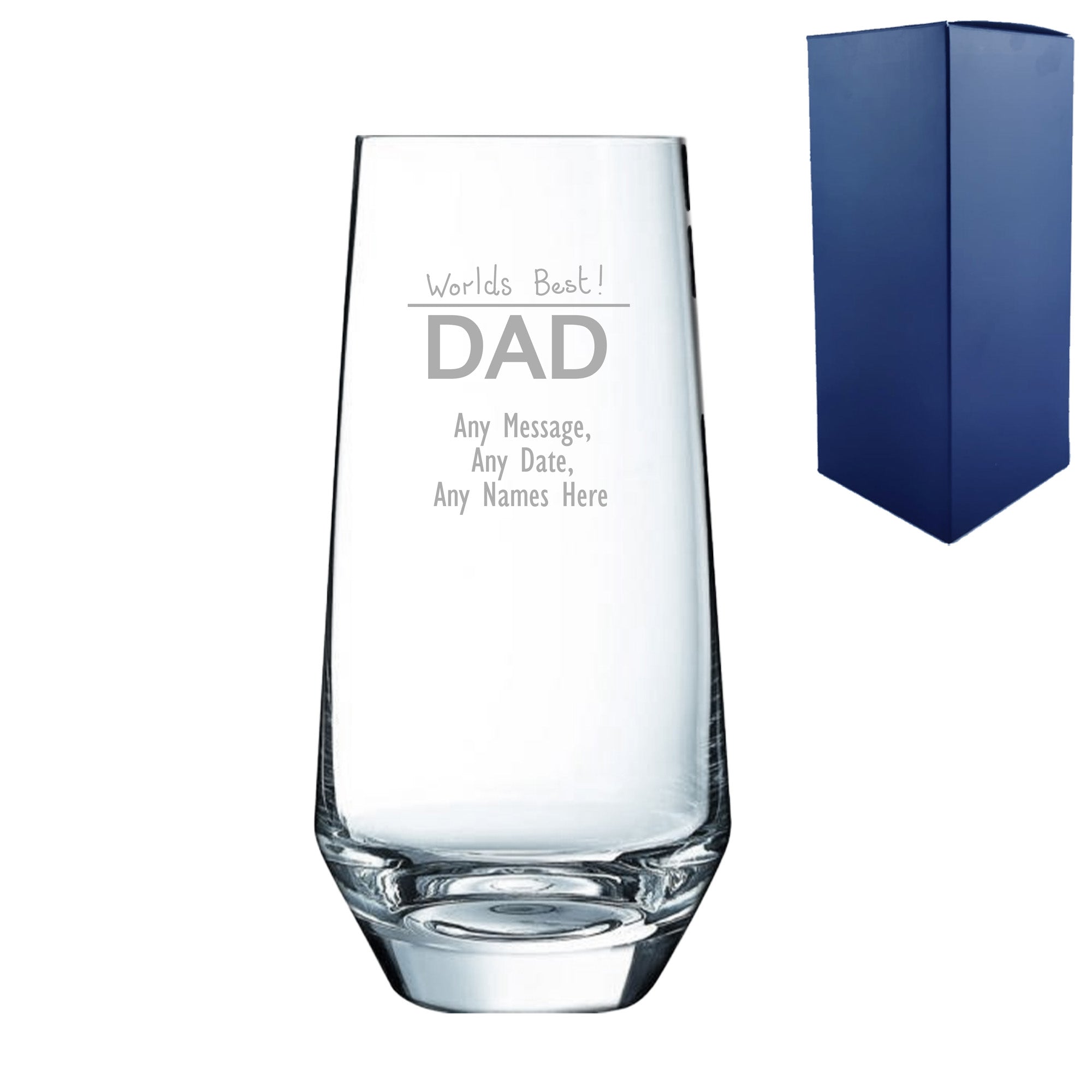 Engraved Fathers Day Lima Hiball, Gift Boxed Image 2