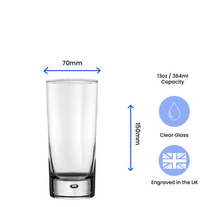Engraved Hiball Tumbler with Slainte Celtic Design, Add a Personalised Message to the Reverse Image 3