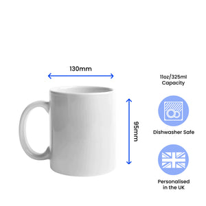 Printed Mug with Play Console Controller Design, Gift Boxed, Personalise with any name for any gamer Image 2