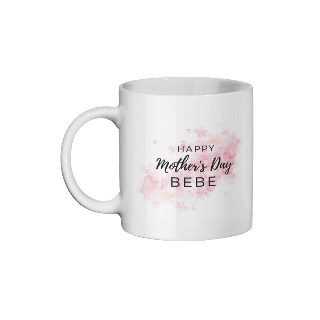 Ceramic Mug 11oz  Splash Mother's Day - bebe(80 × 80mm)  Splash Mother's Day - bebe(80 × 80mm)