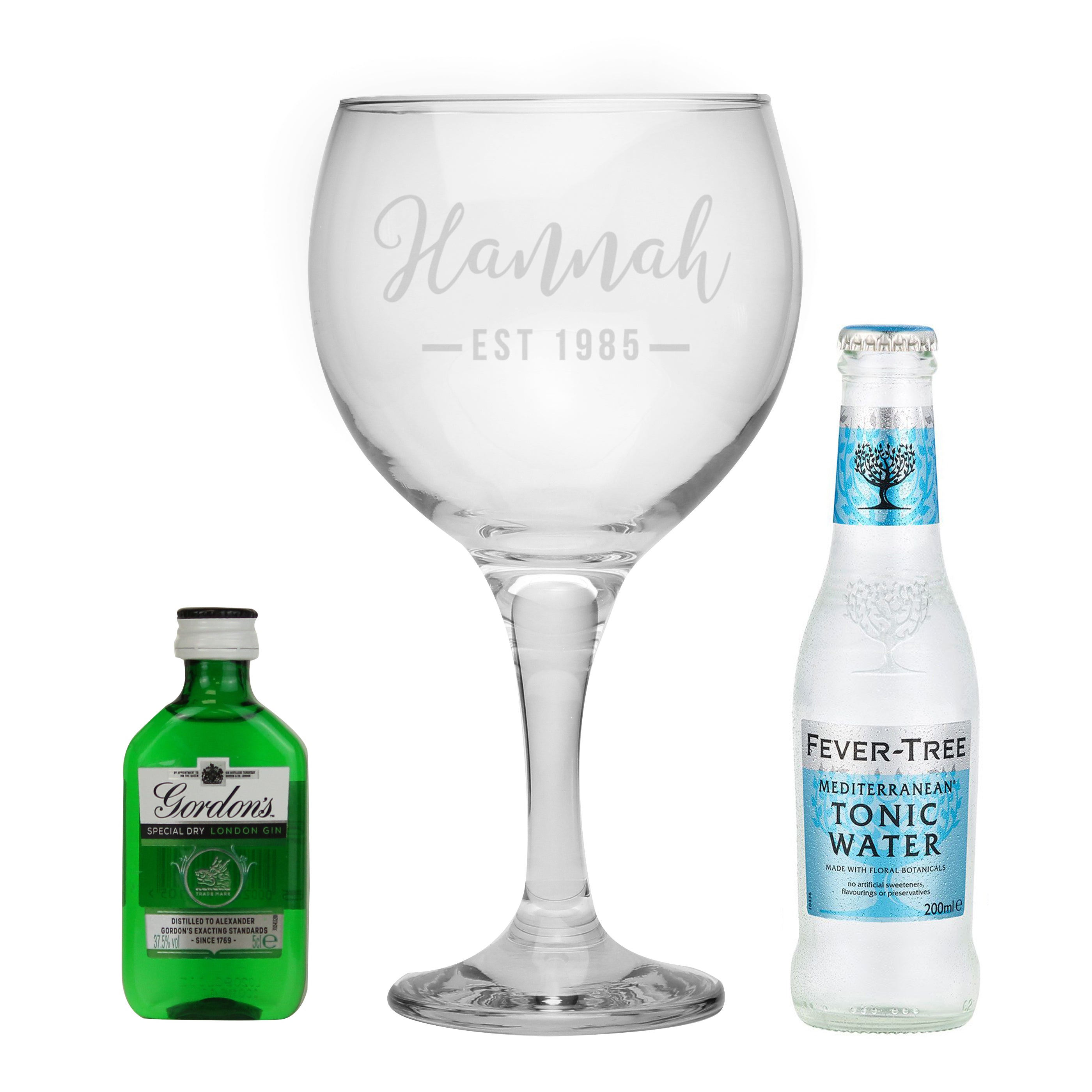 Personalised Established Gin Gift Set