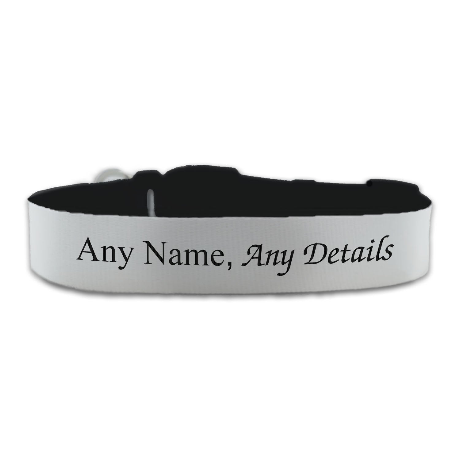 Personalised Large Dog Collar with White Background Image 1