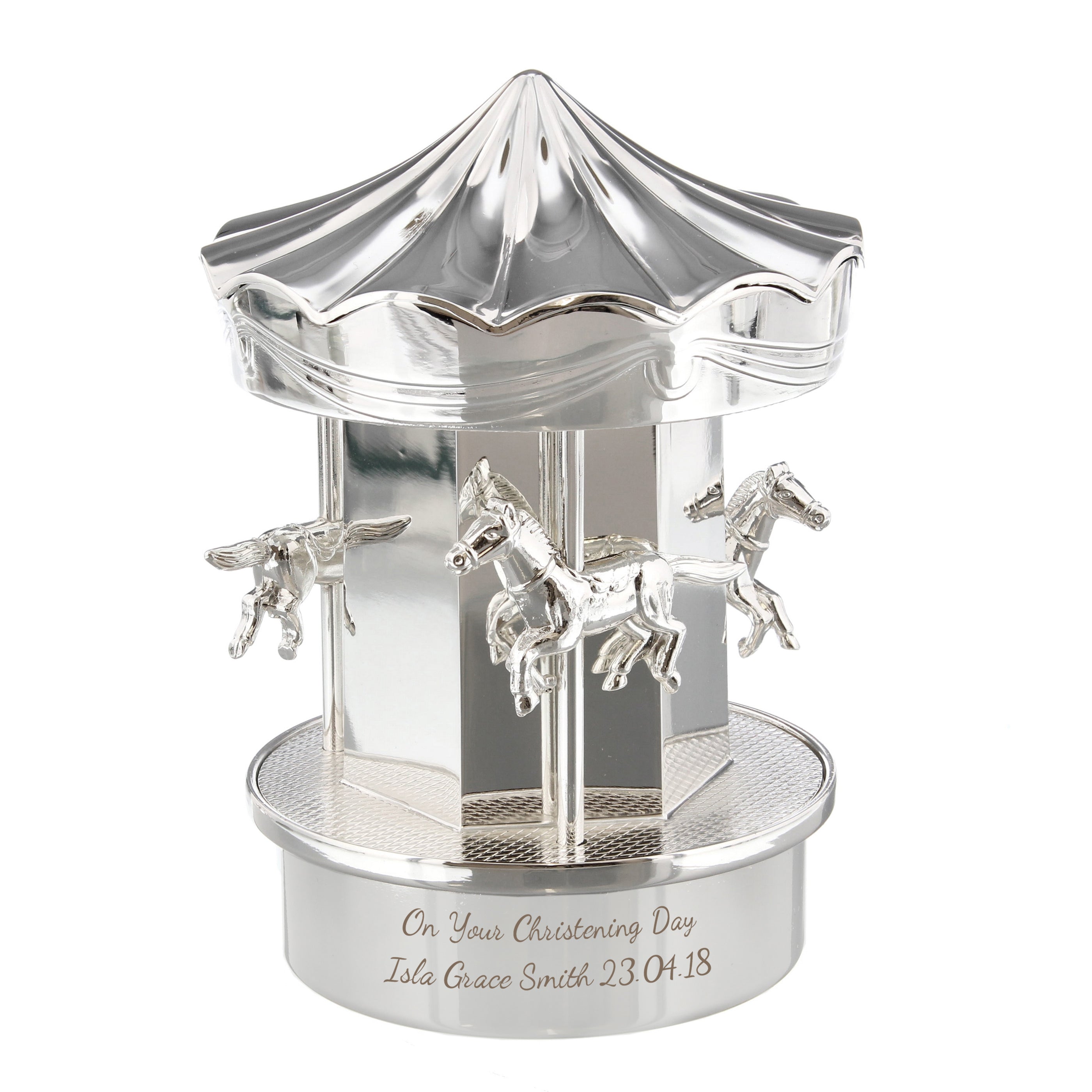 Personalised Carousel Money Box