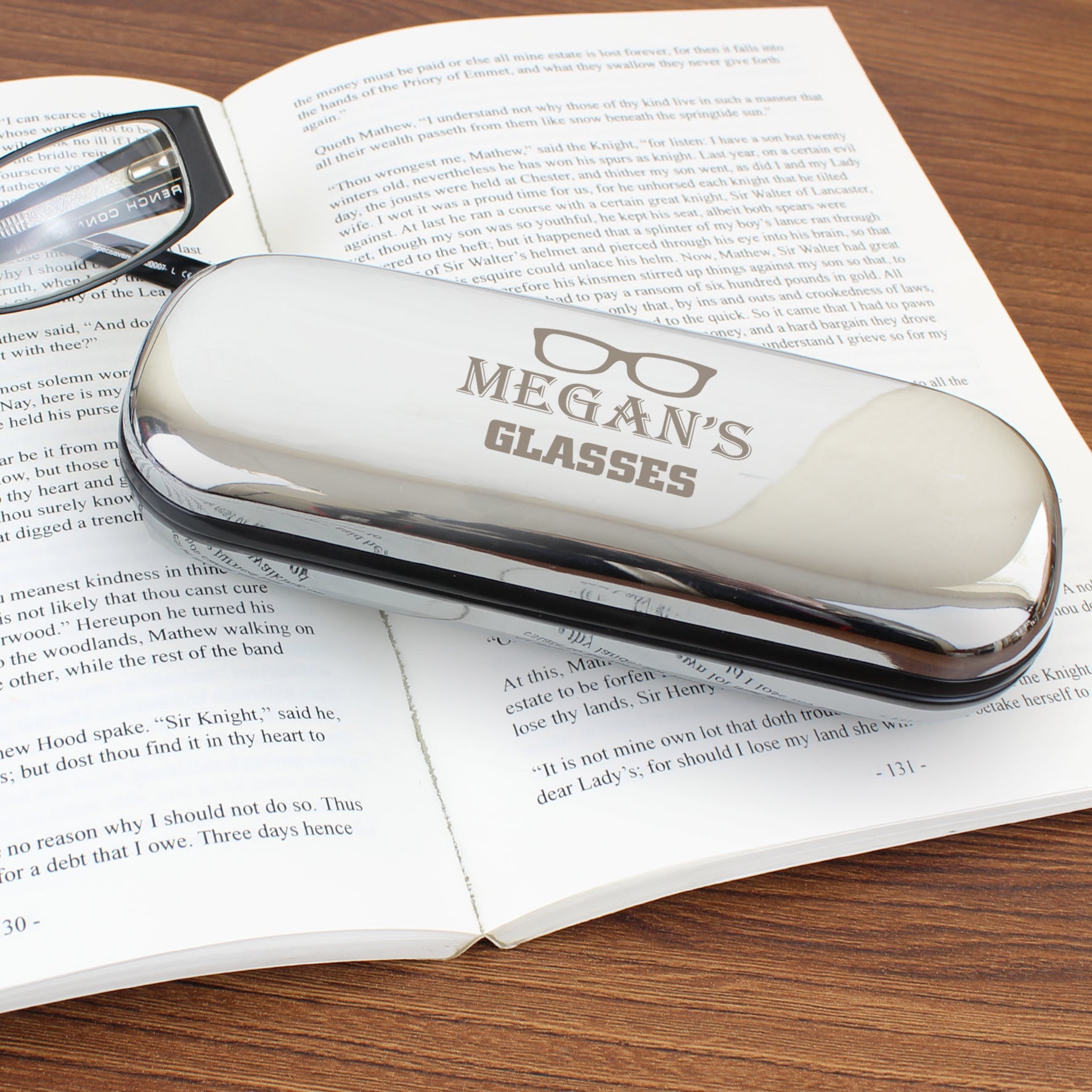 Personalised Glasses Motif Glasses Case