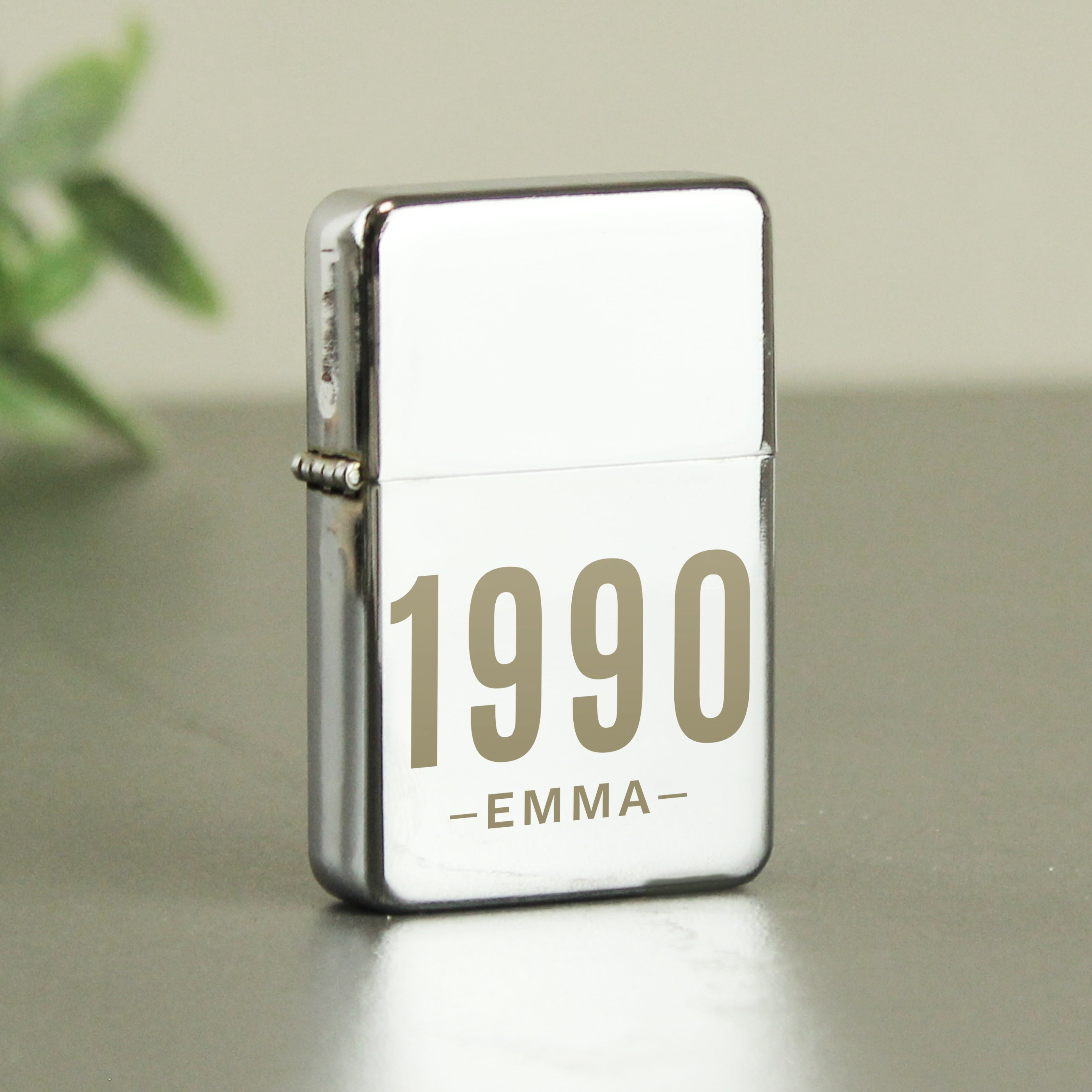 Personalised Date & Name Lighter