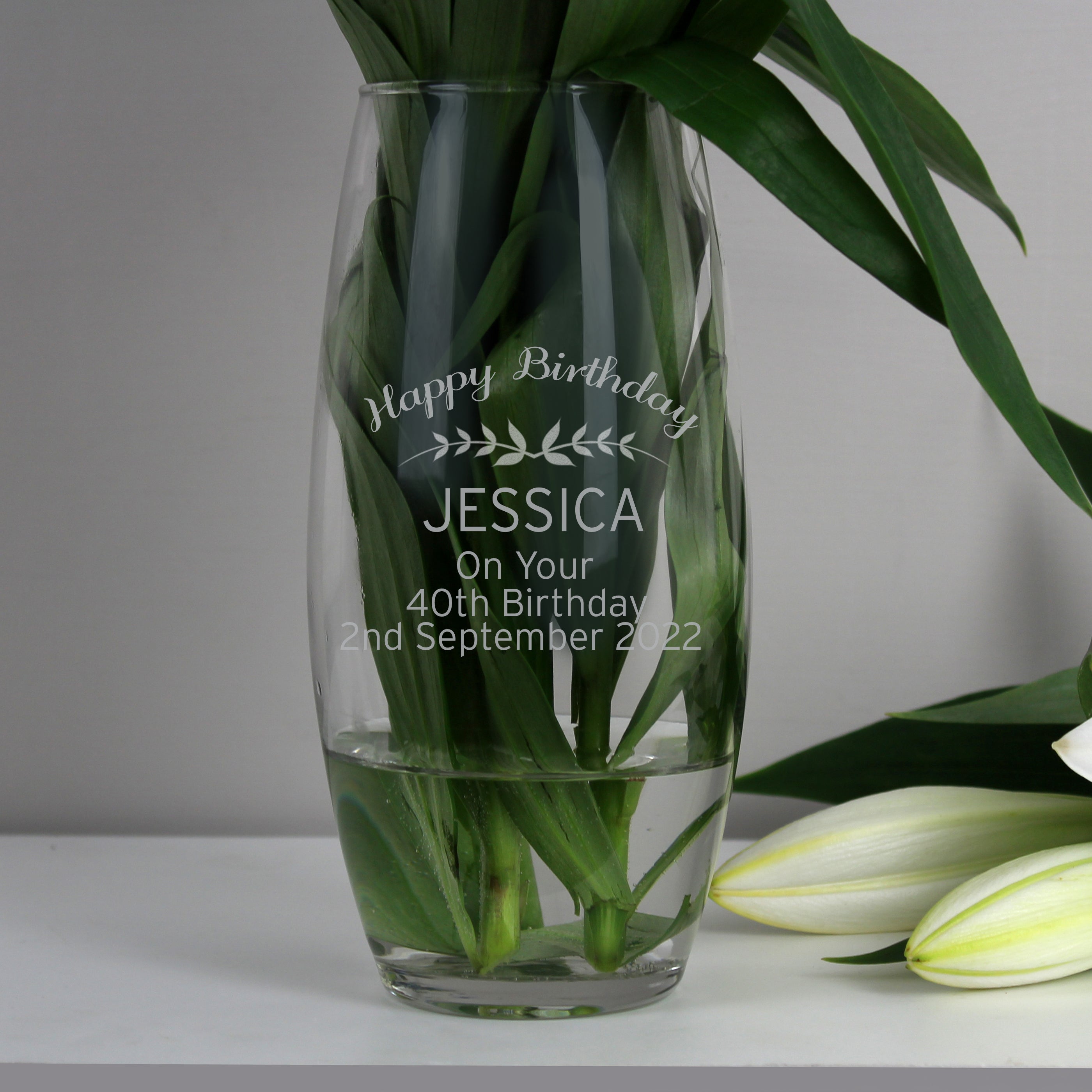 Personalised Classic Bullet Vase