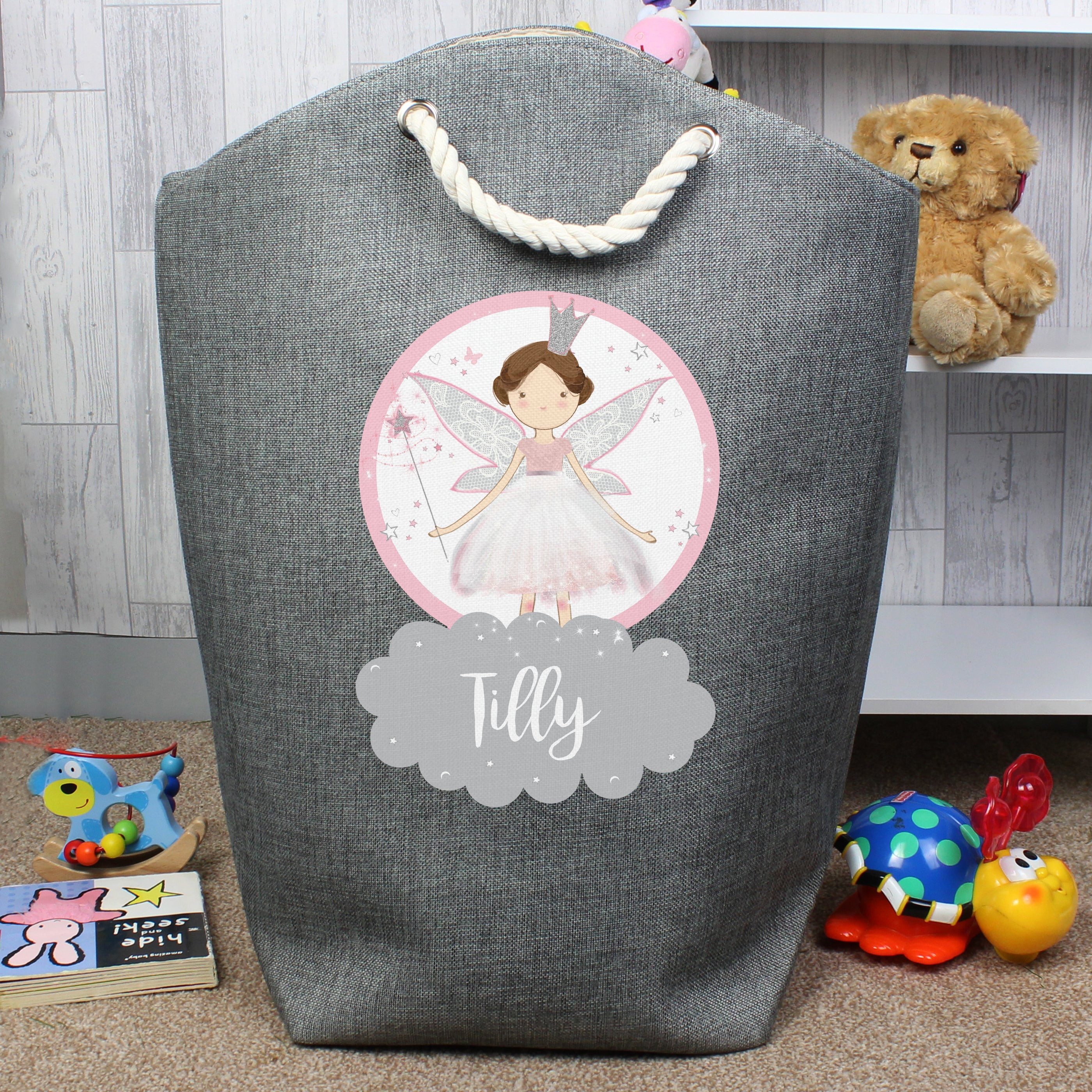 Personalised Fairy Princess Storage Bag