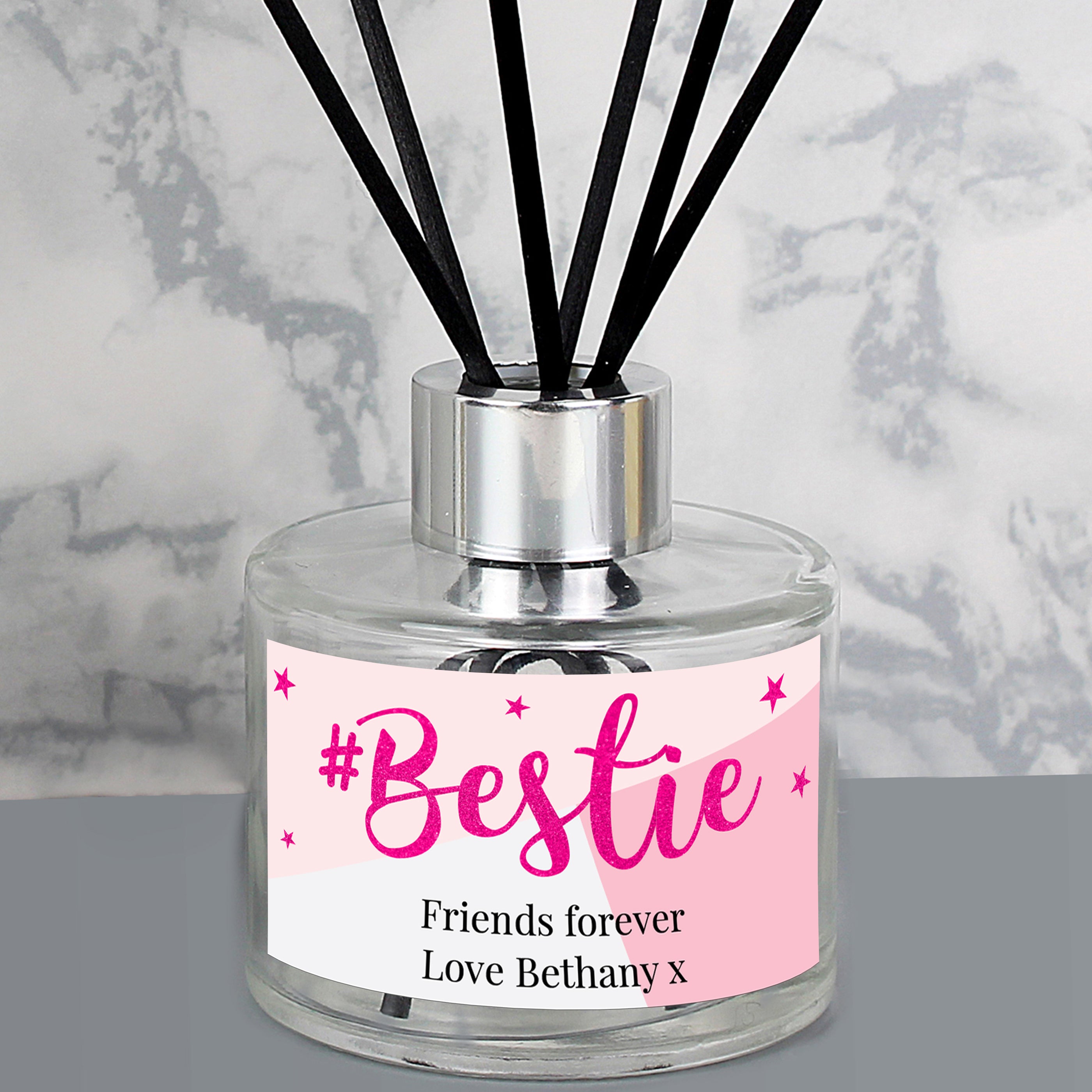 Personalised #Bestie Reed Diffuser