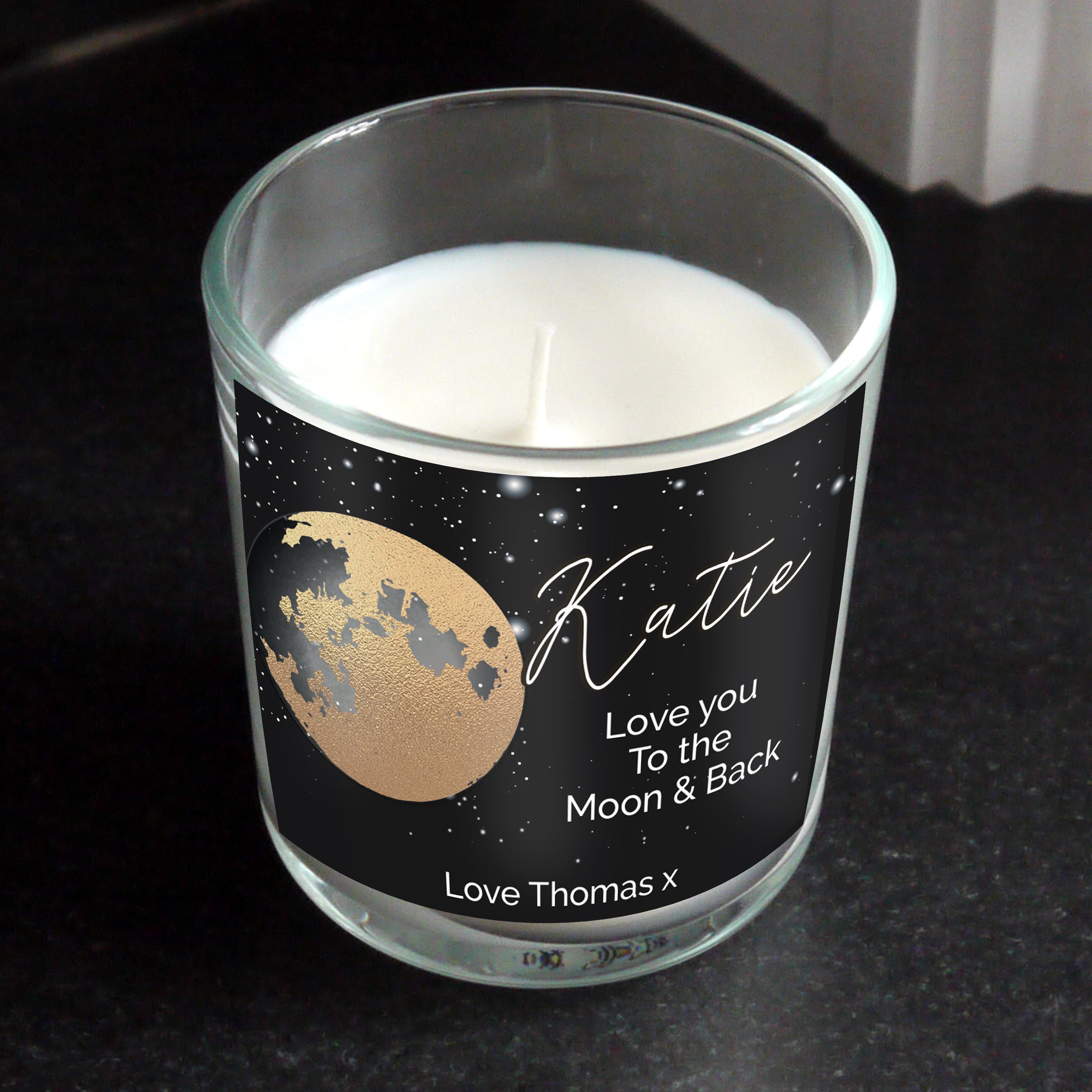 Personalised You Are My Sun My Moon Scented Jar Candle