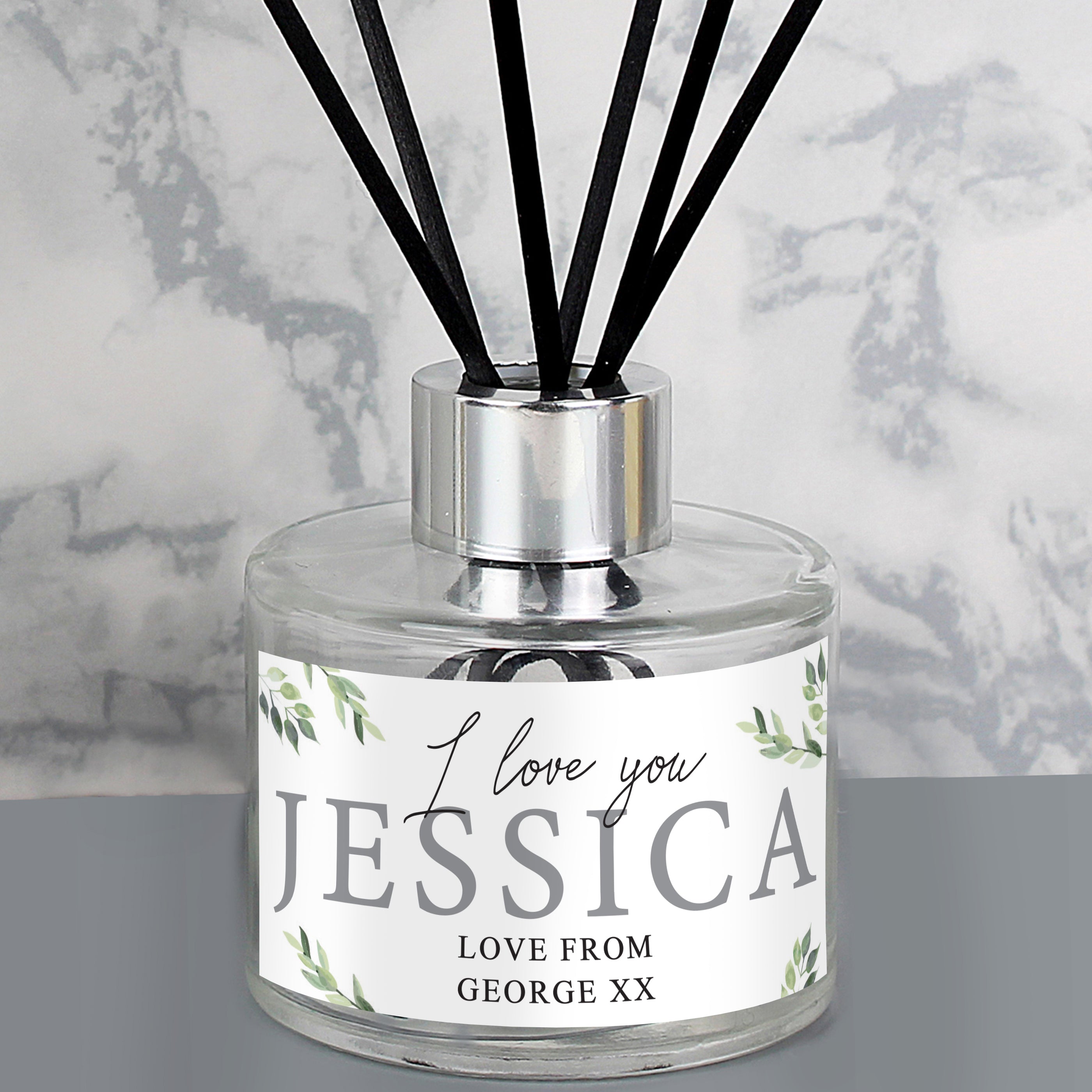 Personalised Botanical Reed Diffuser