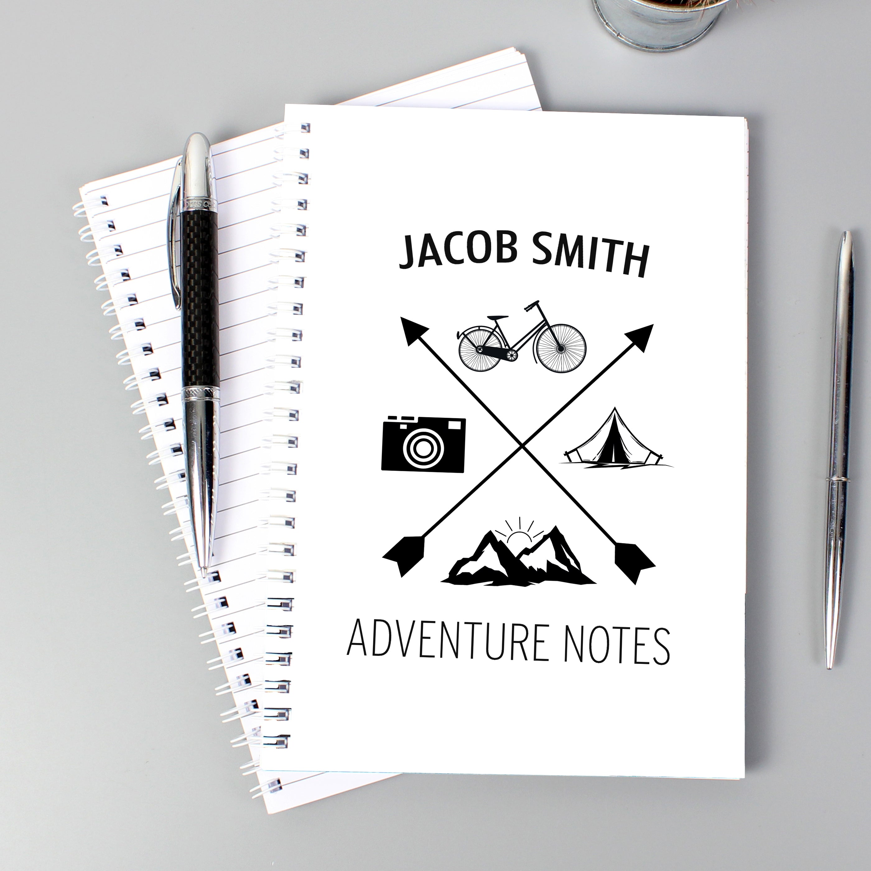 Personalised Adventure A5 Notebook