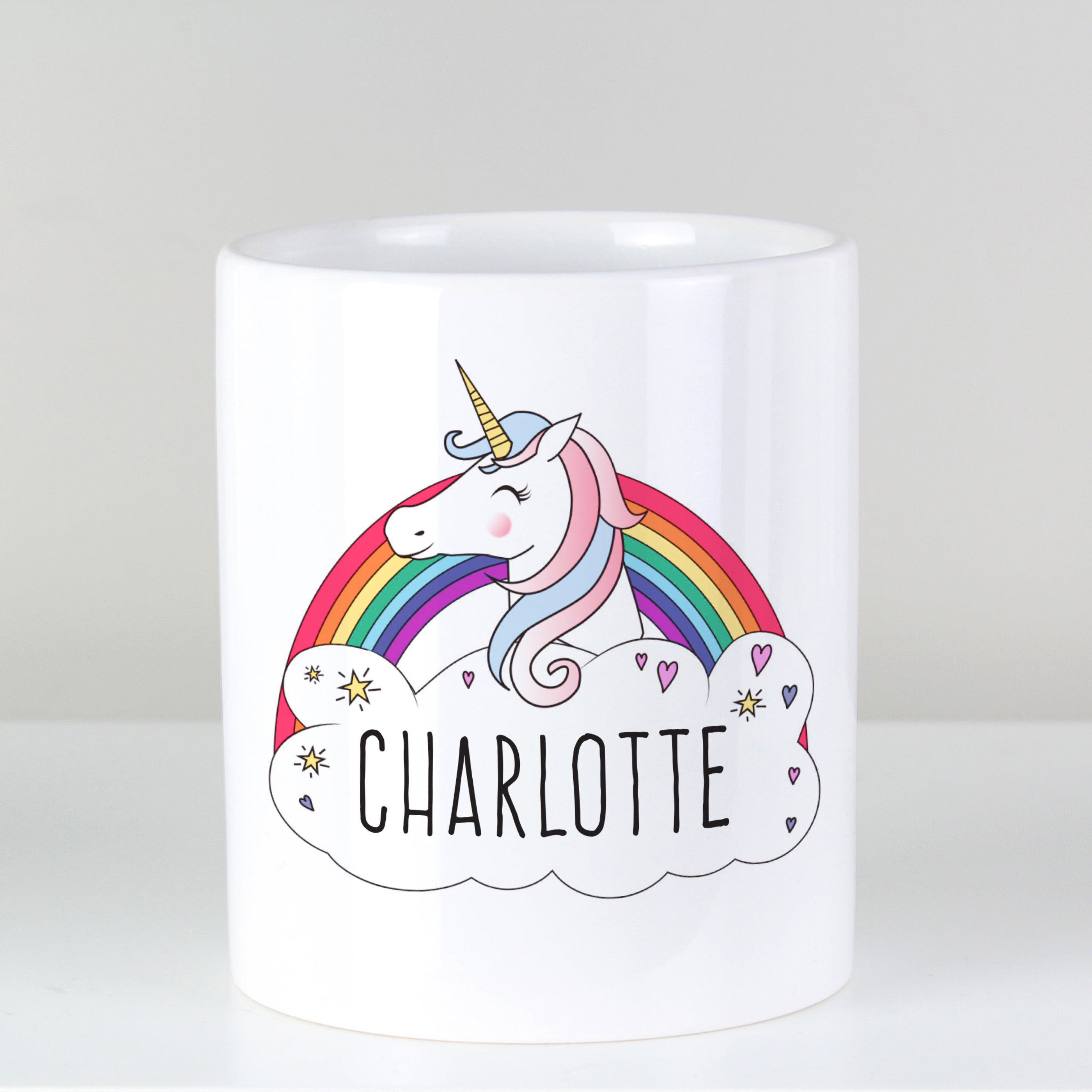 Personalised Unicorn Ceramic Storage Pot